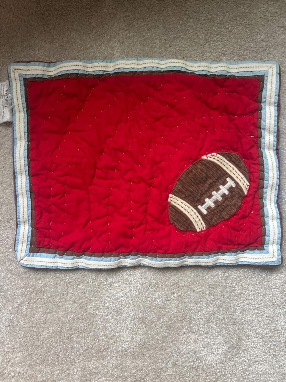Pottery Barn kids 16x12” sham pillow cover